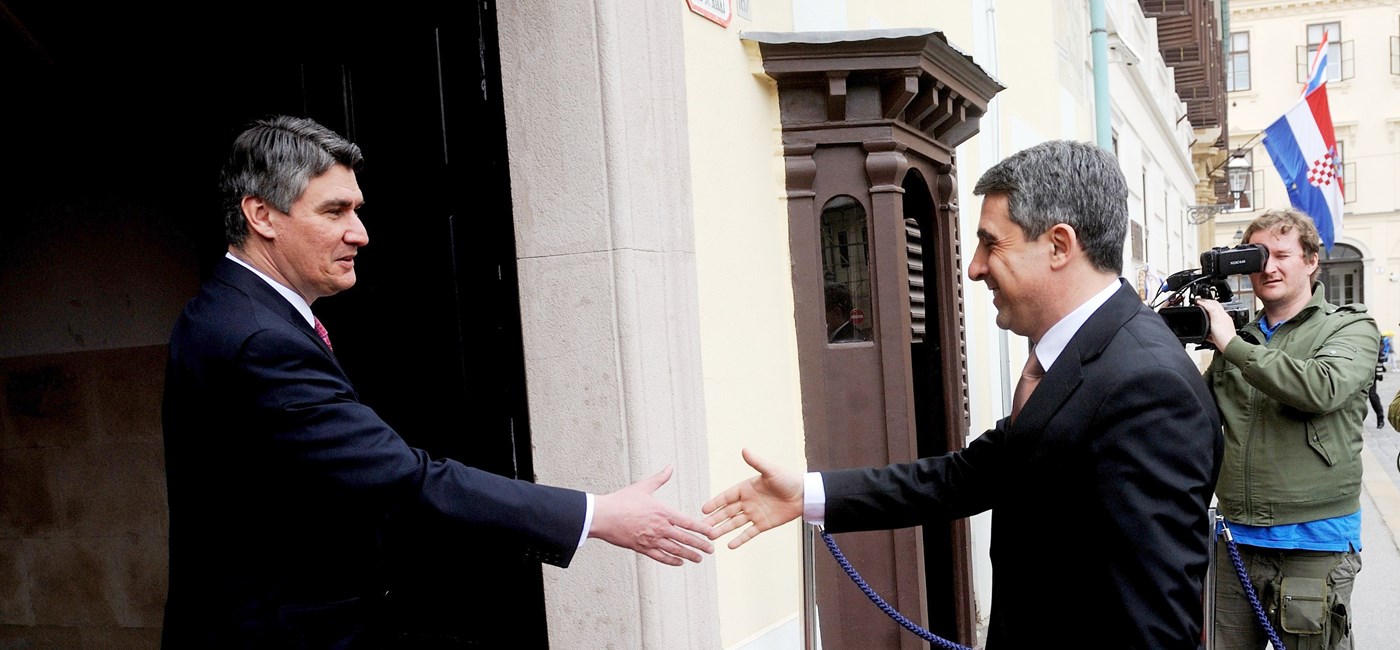  Predsjednik Vlade Milanović primio bugarskog predsjednika Plevnelieva